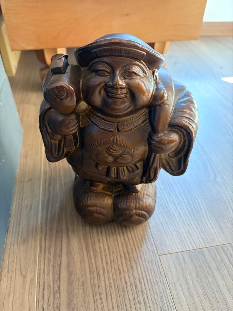 大倉陶園 大黒天 七福神 置物 Okura China 箱付