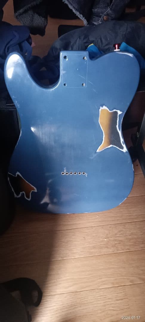 テレキャスター 部品　ボディー　レリック加工