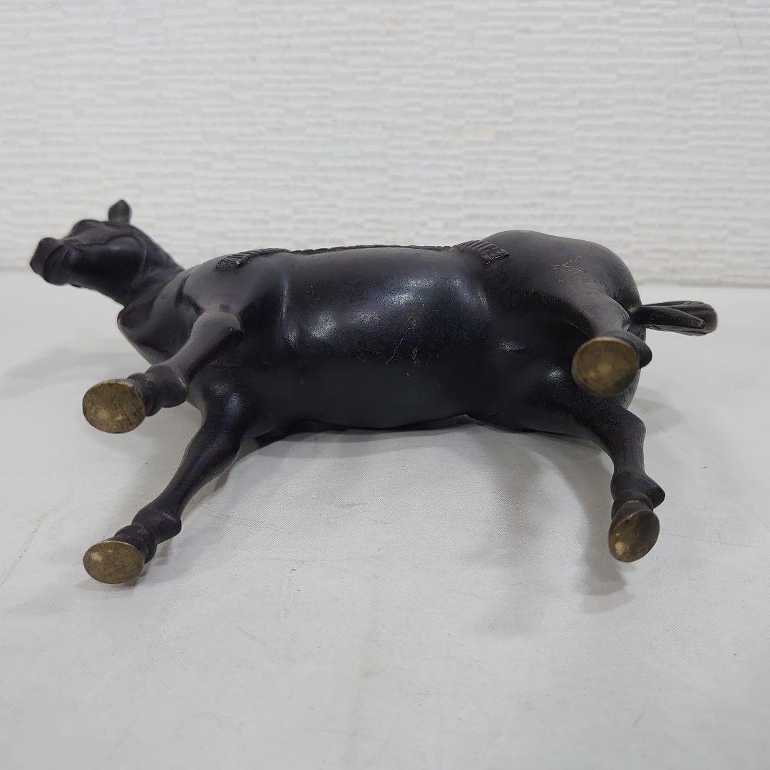 馬の香炉 約25cm ブロンズ 干支 置物