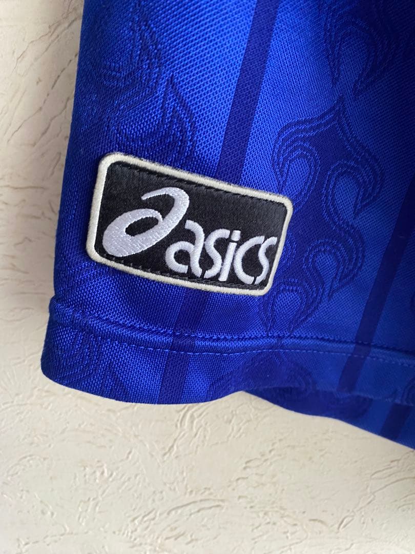 asics　サッカー日本代表　炎モデル ハーフパンツ 1998 フランスW杯