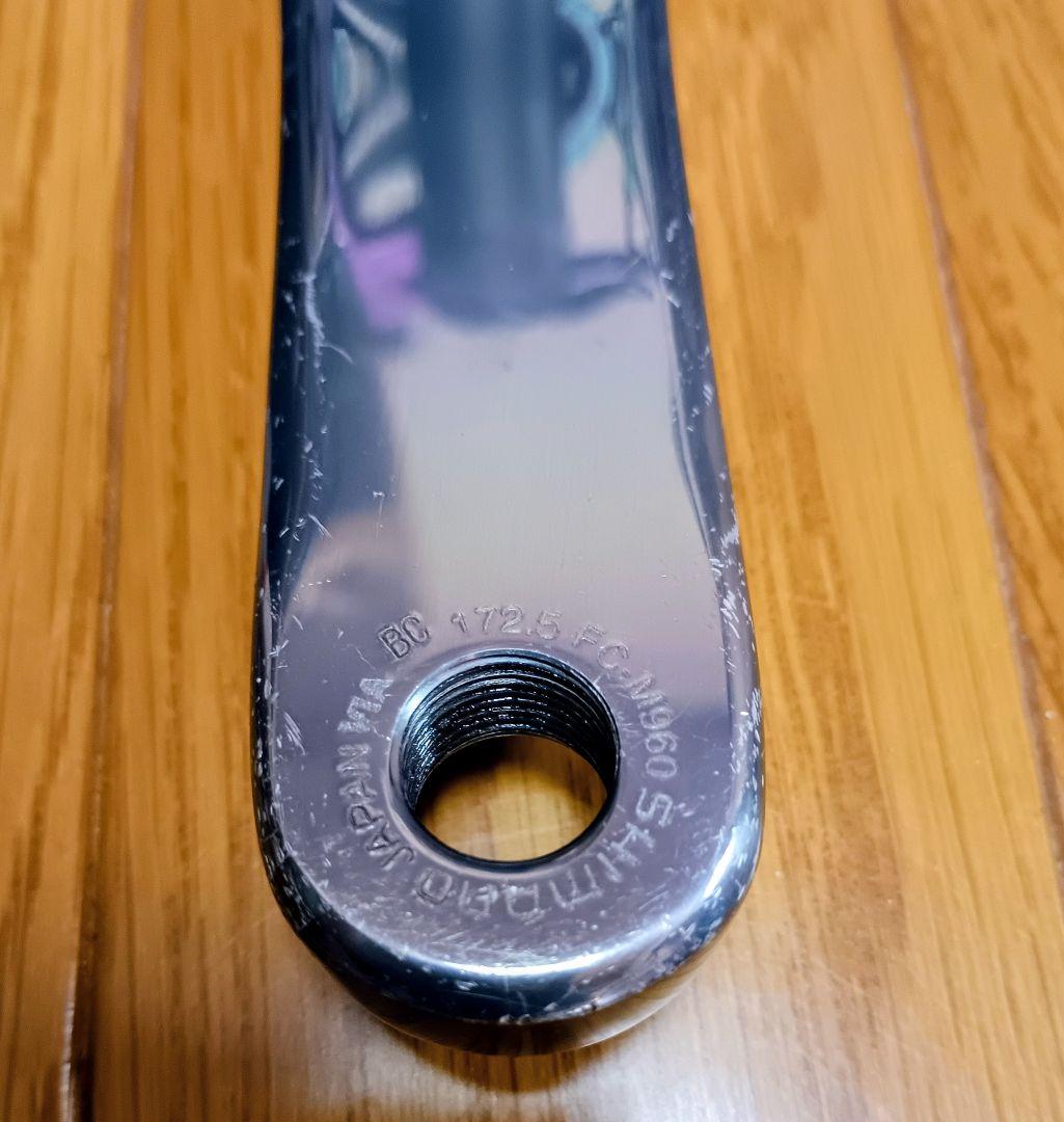 シマノ XTR クランク（ウルフトゥース 34T チェーンリング） ※匿名配送