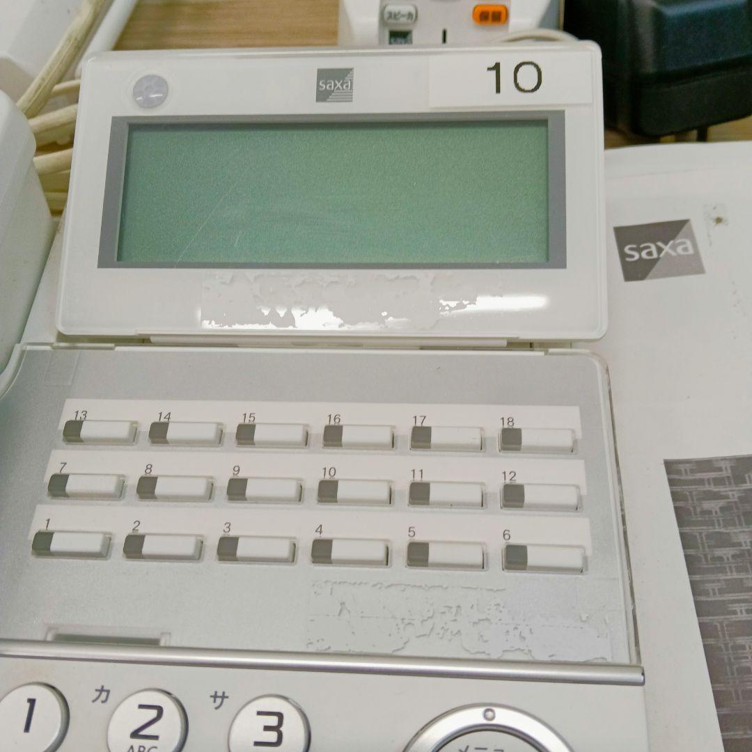 saxa PLAIA II 電話機セット　ビジネスフォン