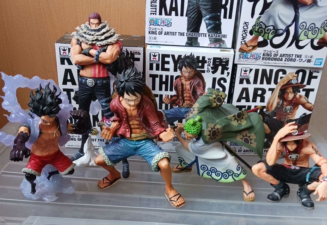 【ワンピース】 フィギュアセット 5体 KING OF ARTIST