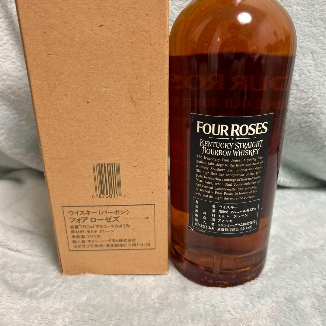 フォアローゼス　ブラック　旧ラベル