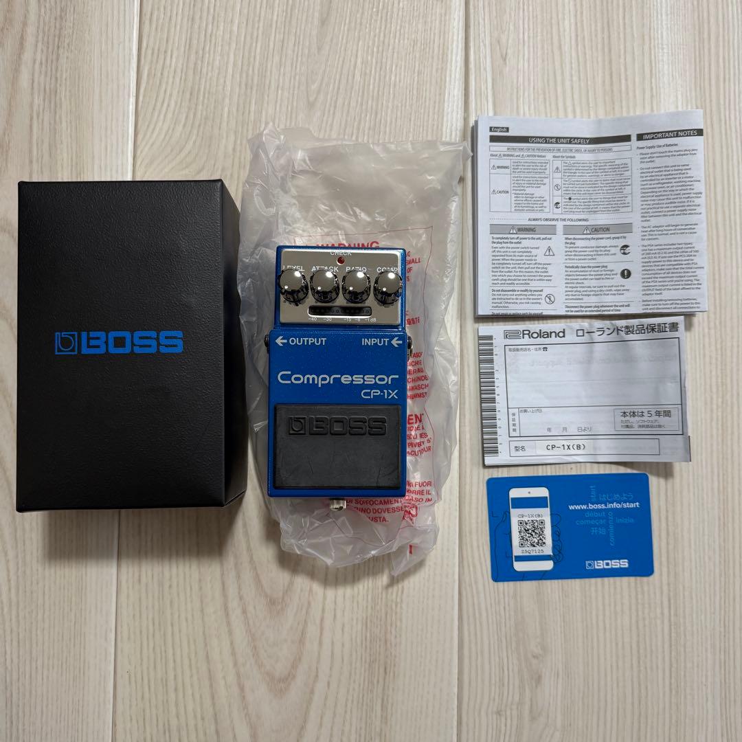 BOSS Compressor CP-1X 箱付き コンプレッサー