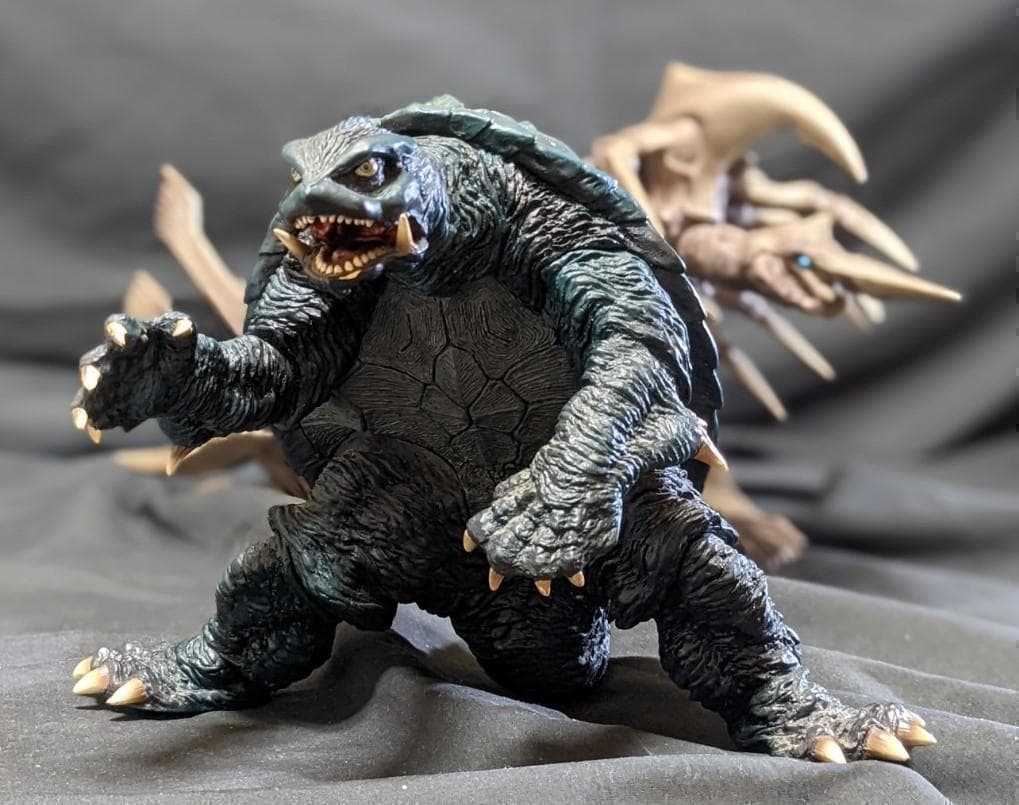 平成ガメラ２レギオン来襲（エクスプラス）ソフビフィギュア２体セット