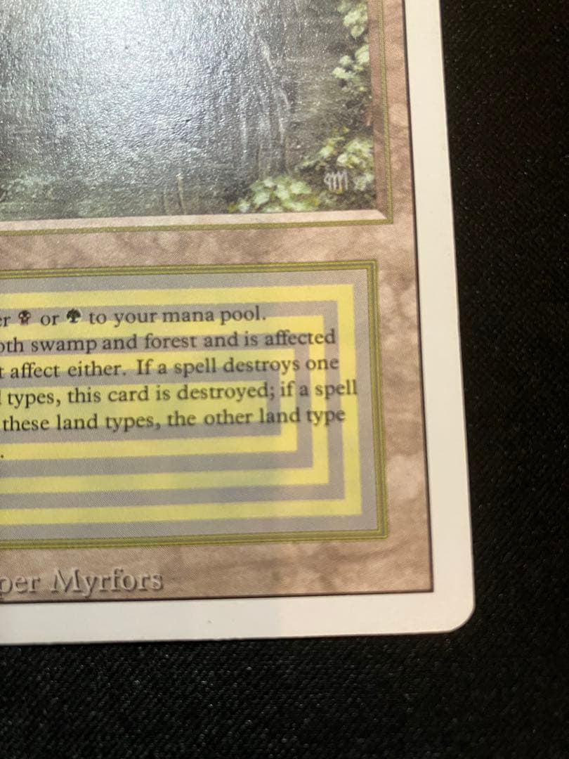 MTG Bayou デュアルランド