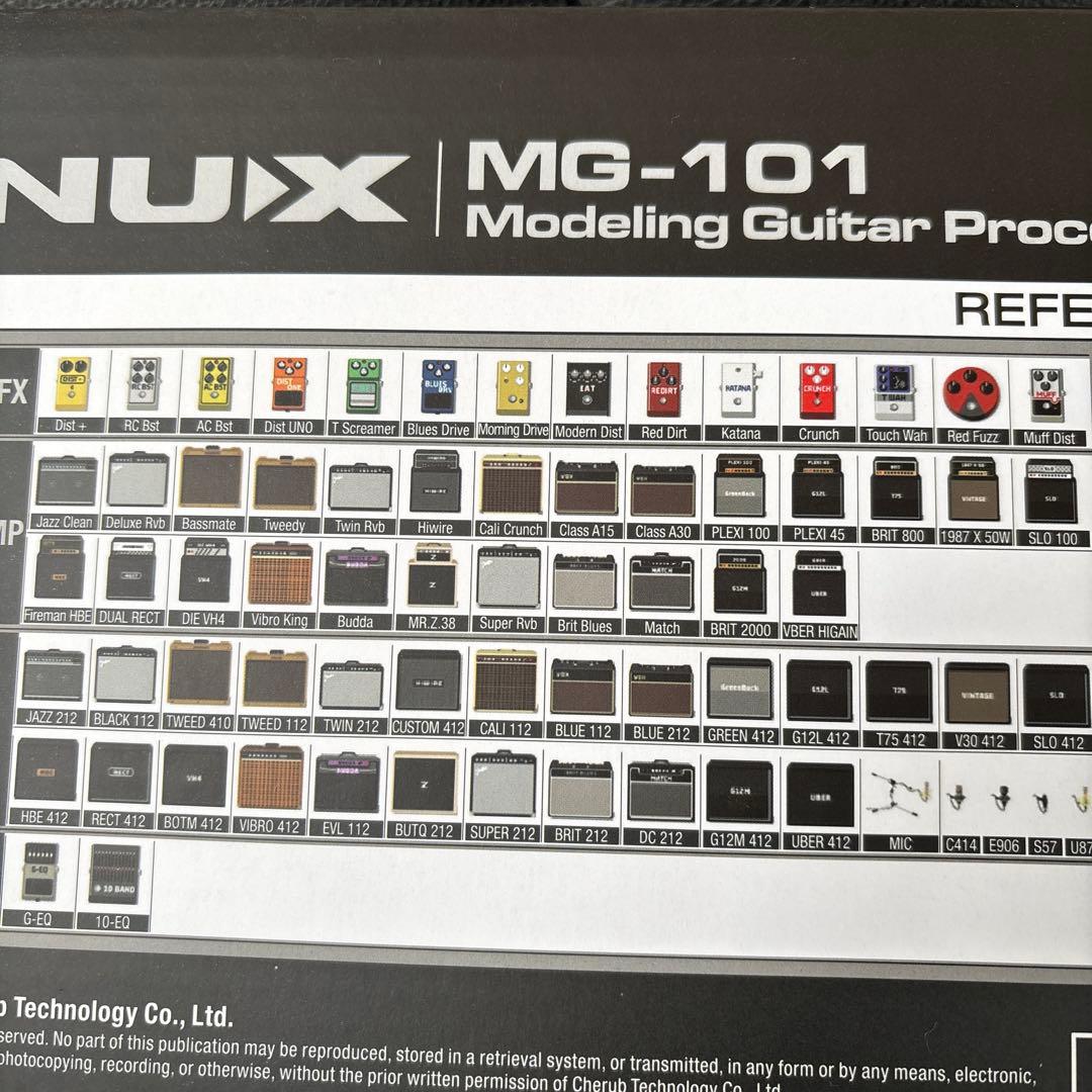 NUX MG-101 土日限定激安価格　新品