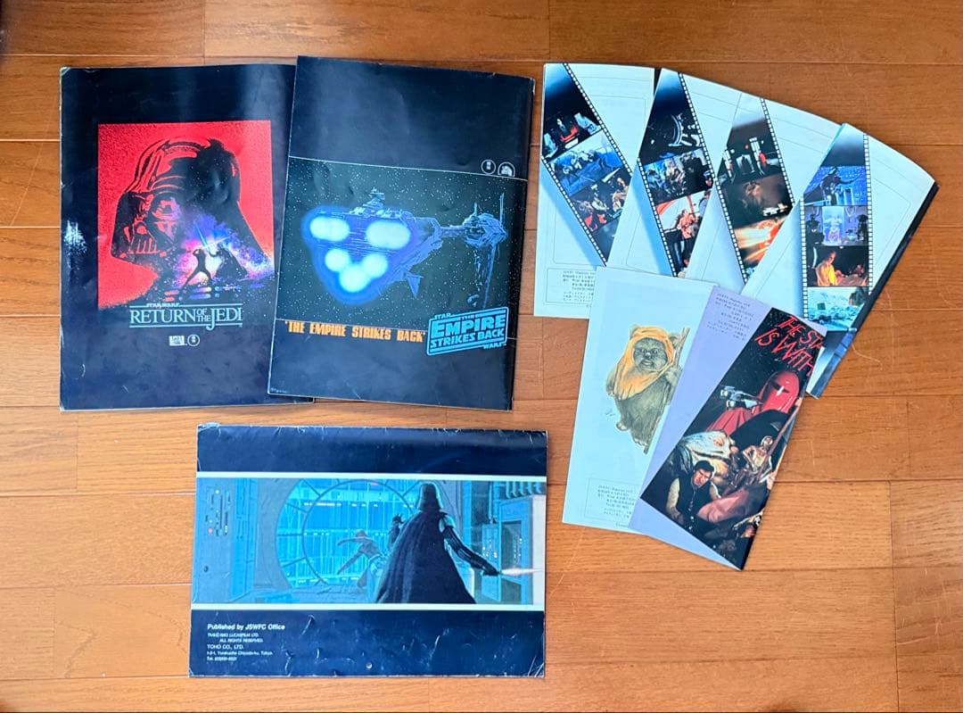スター・ウォーズ 映画パンフレット.1984年カレンダーJSWFC会報誌