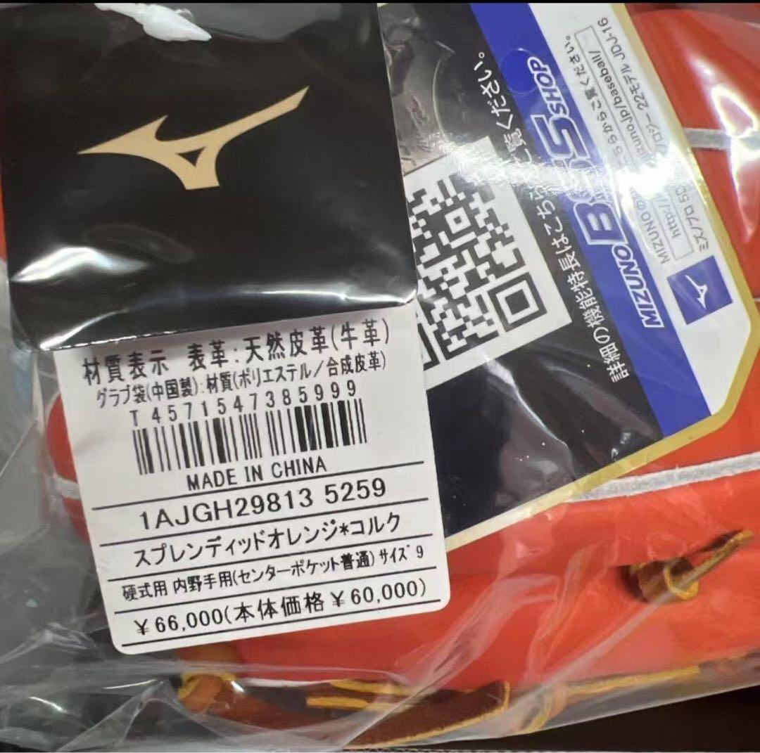 ミズノ(MIZUNO) ミズノプロ 硬式グラブ 内野手用 1AJGH29813