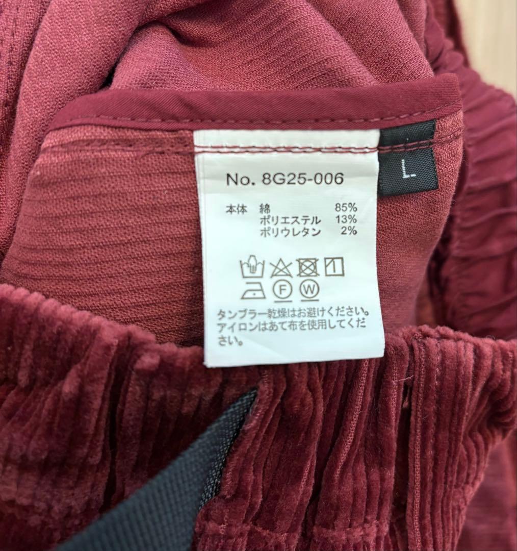 N*様 8G SHOOT エイジシュートCORDUROY SHORT PANTS