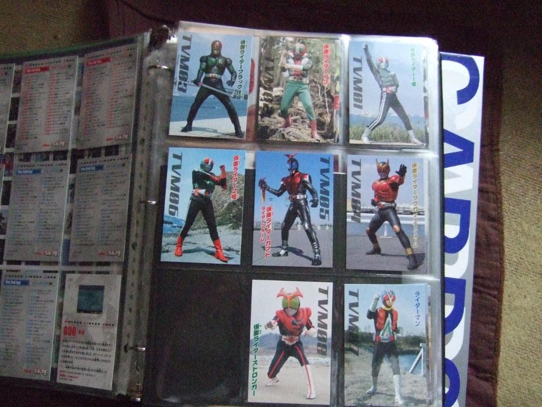 カルビー　仮面ライダーカードR（全999枚フルコンプ＋修正カード）＋雑誌付録