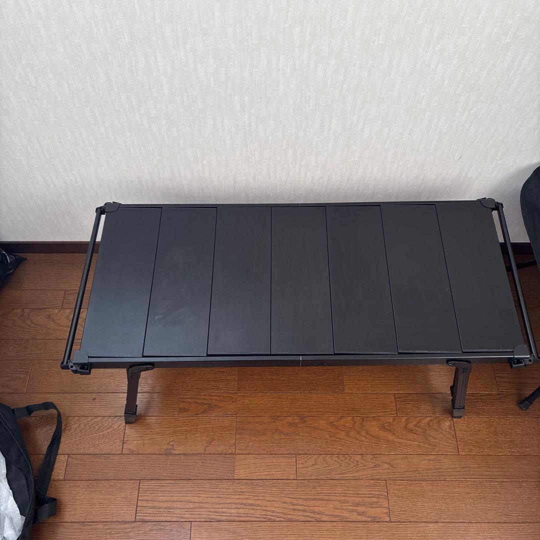 IGTテーブルと2WAY折り畳みチェヤー　セット　キャンプ用品まとめ売り