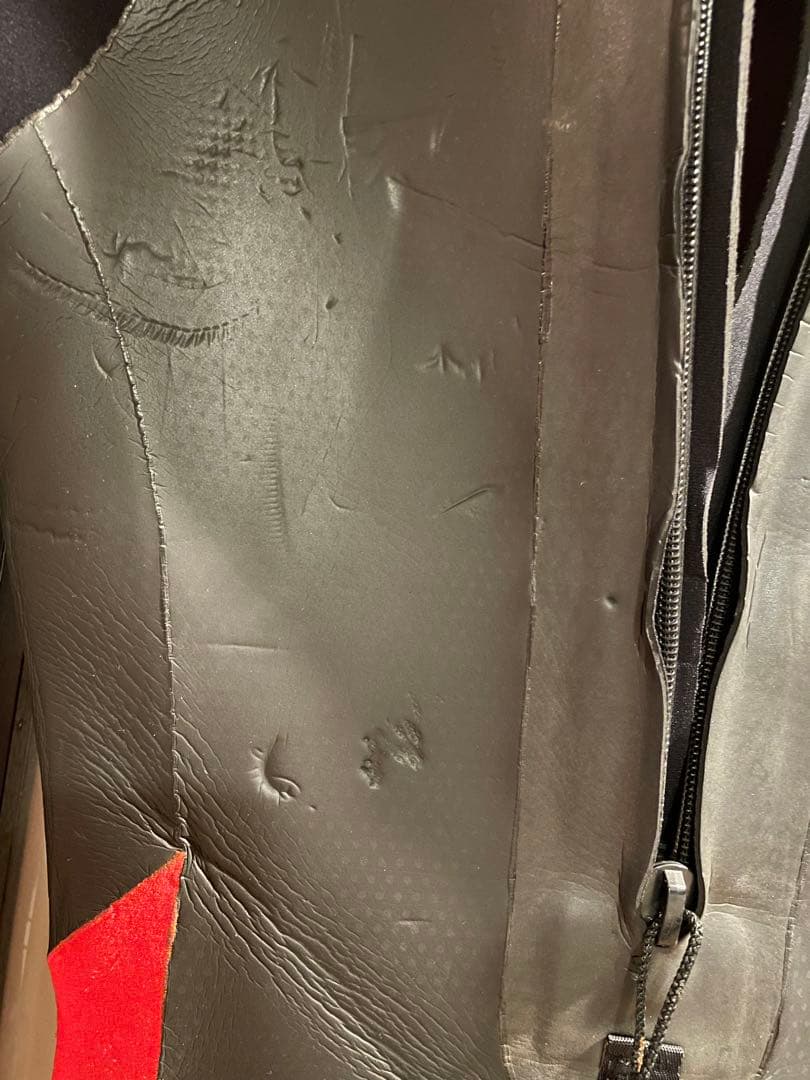 RASH wetsuits フルスーツ ブラック/レッド