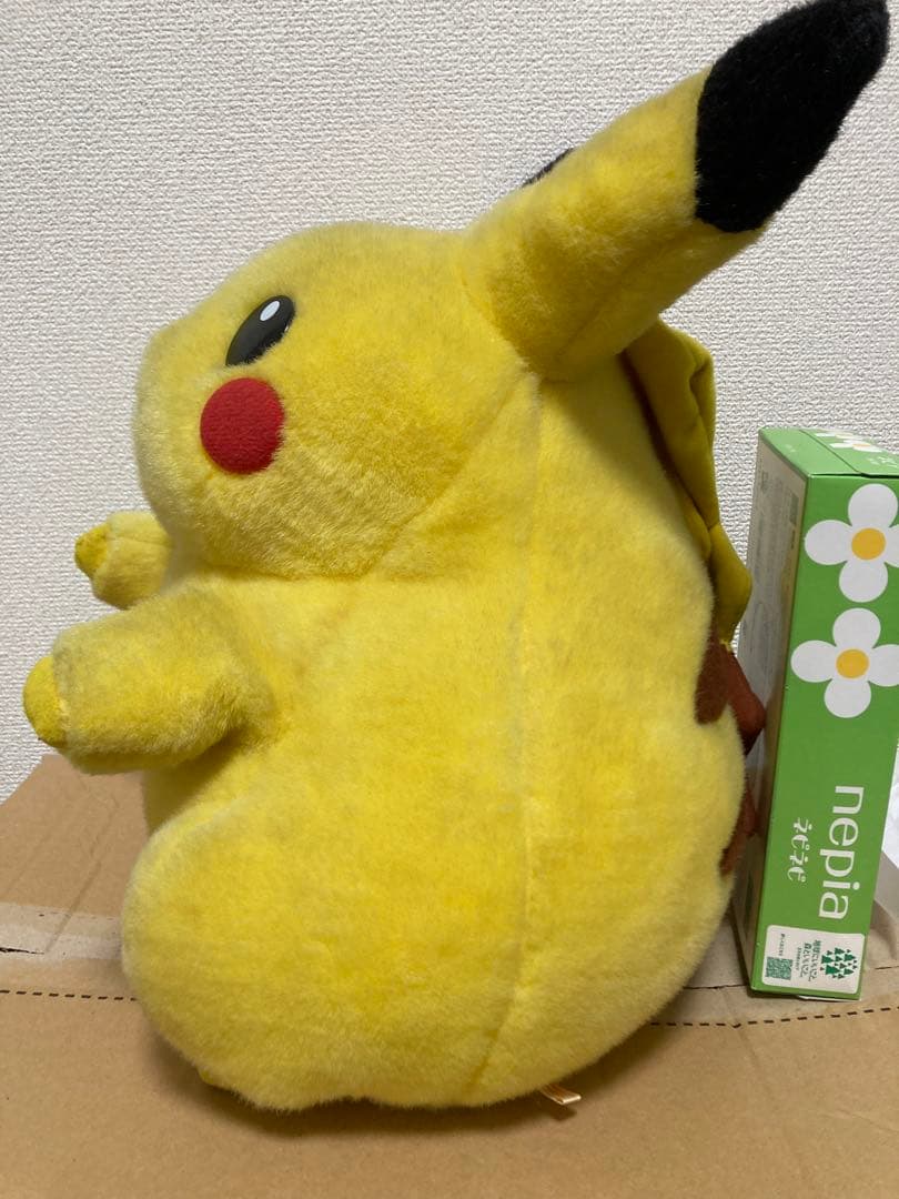 ピカチュウ ぬいぐるみ ポケットモンスター TOMY 当時物 等身大? 初代