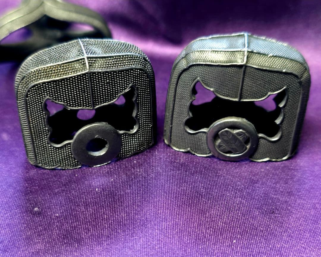 半太刀装具　鷹羽纹 大縁41mm