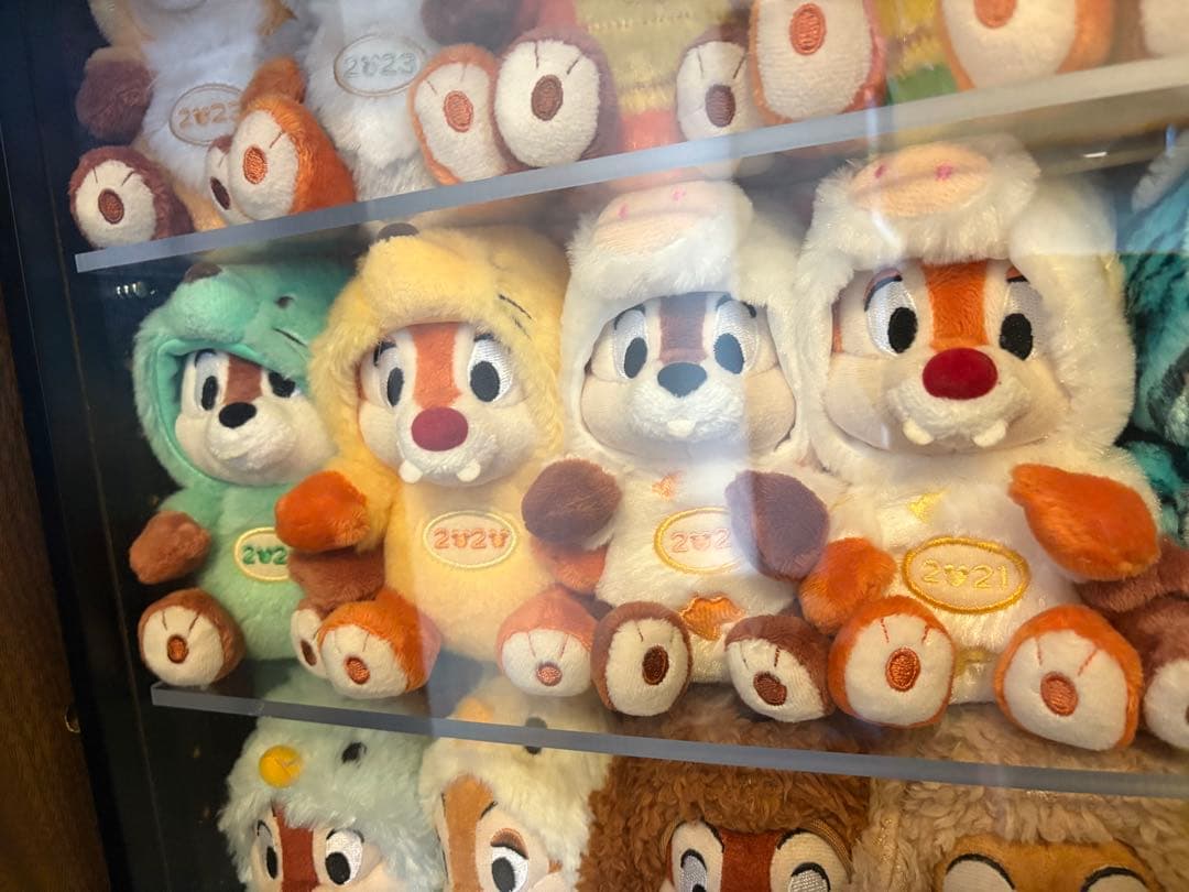 ディズニー チップとデール 干支ぬいぐるみセット ケースは付いておりません