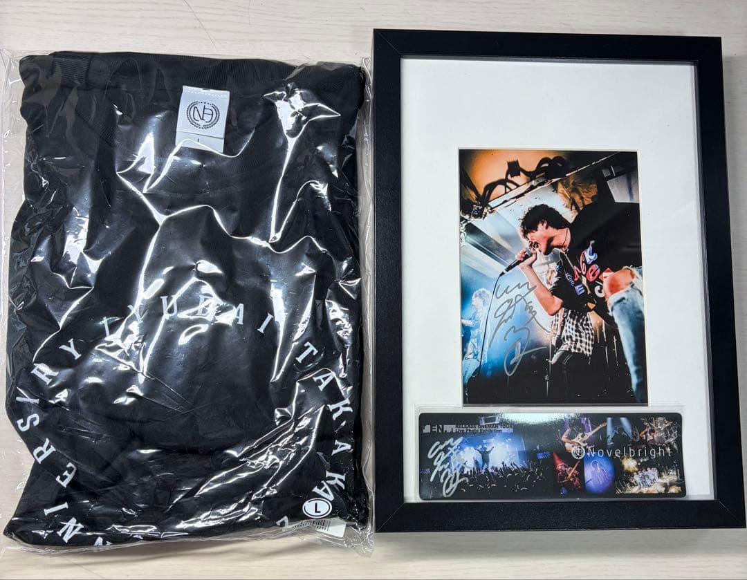 novelbright 竹中雄大　直筆サインセット