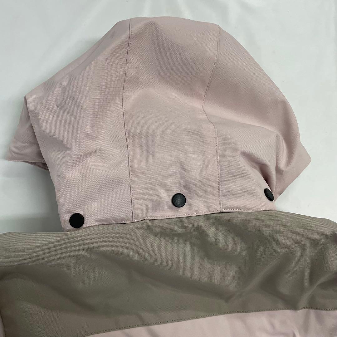 ARBN ピンク×黒 スキーウェア 上下セット130cm AB43WW1533J