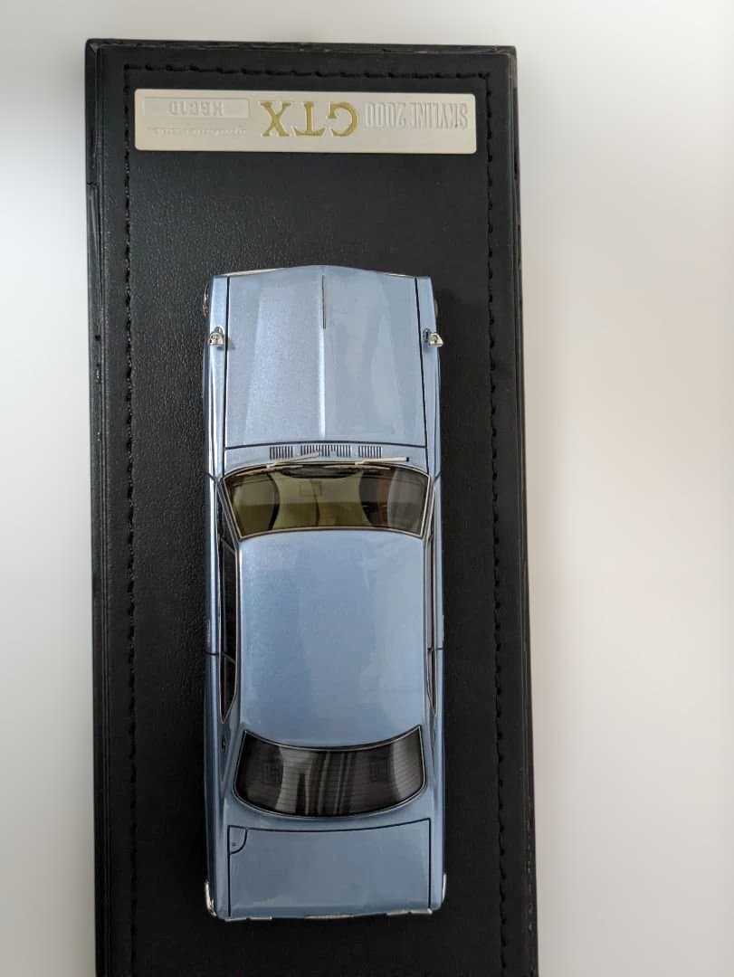 イグニッション モデル 1/43 スカイライン 2000GT-X KGC10 青