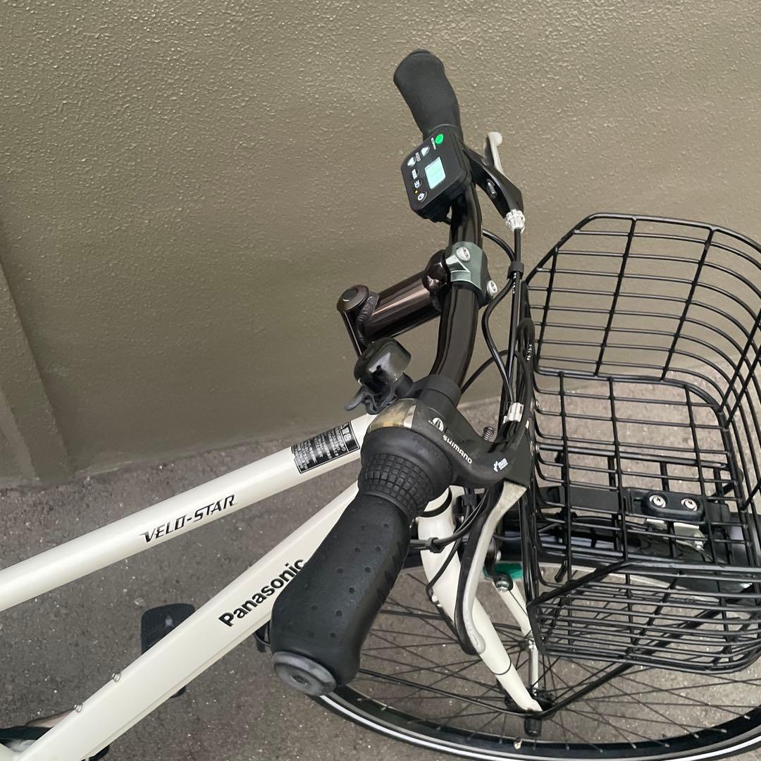 パナソニック電動アシスト自転車 ホワイト スポーツ型