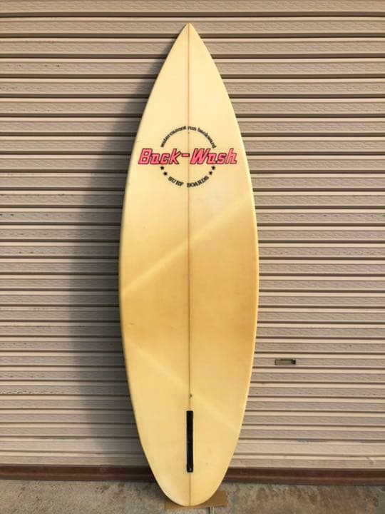 バックウォッシュ　サーフボード　ヴィンテージ