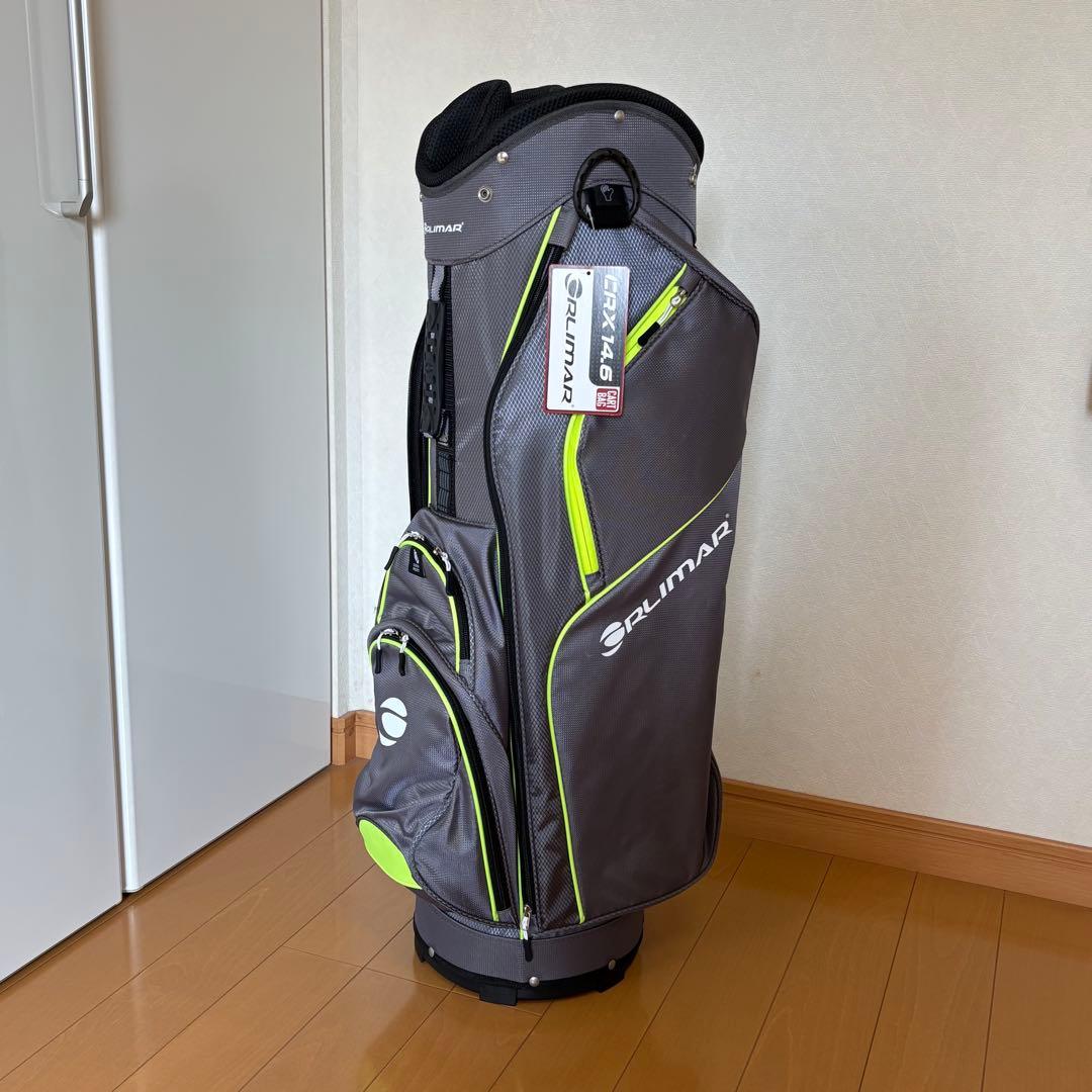 【新品】Orlimar CRX 14.6 カートゴルフバッグ チャコール