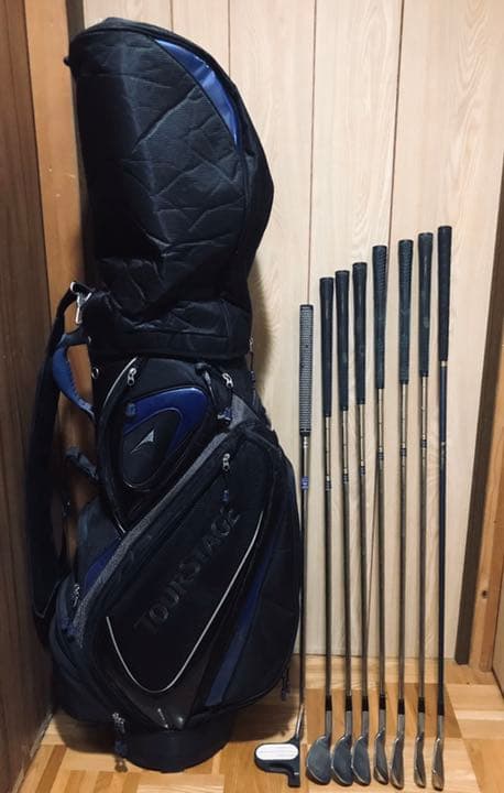 ゴルフバッグ  アイアン、パターセット(メンズ)