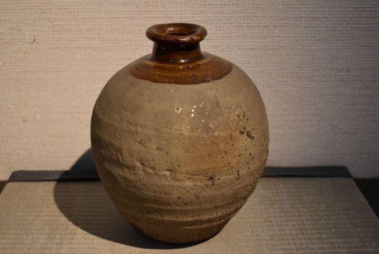 南蛮壺 古陶 共箱・箱書き有｜骨董品 古美術 工芸品