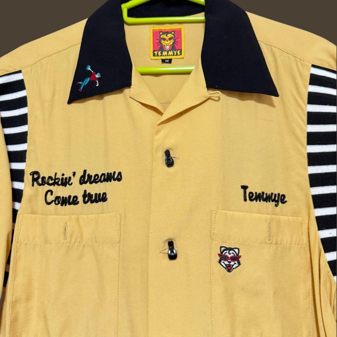 まろにーちゃん　クリームソーダ ボウリングシャツ 2着セット