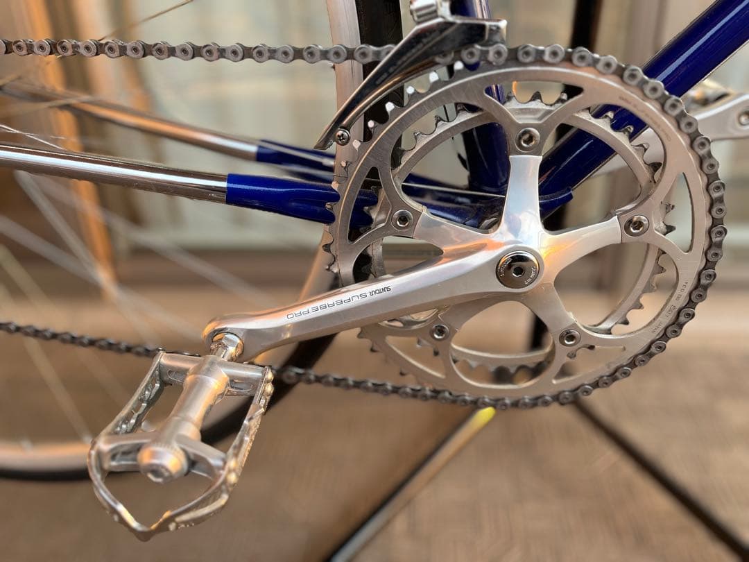 ナショナル70年代後半オーダーメイドフレームのヴィンテージロードバイク