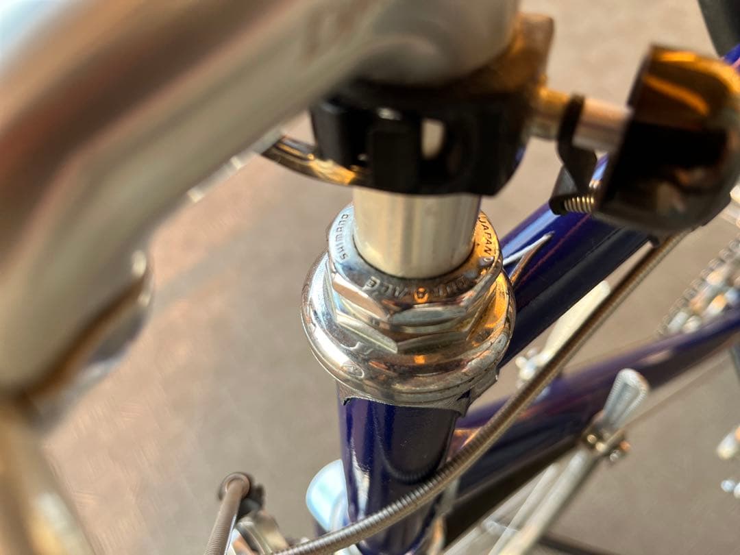 ナショナル70年代後半オーダーメイドフレームのヴィンテージロードバイク