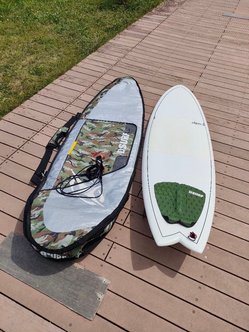 【美品】des サーフボード ケース付きフルセット