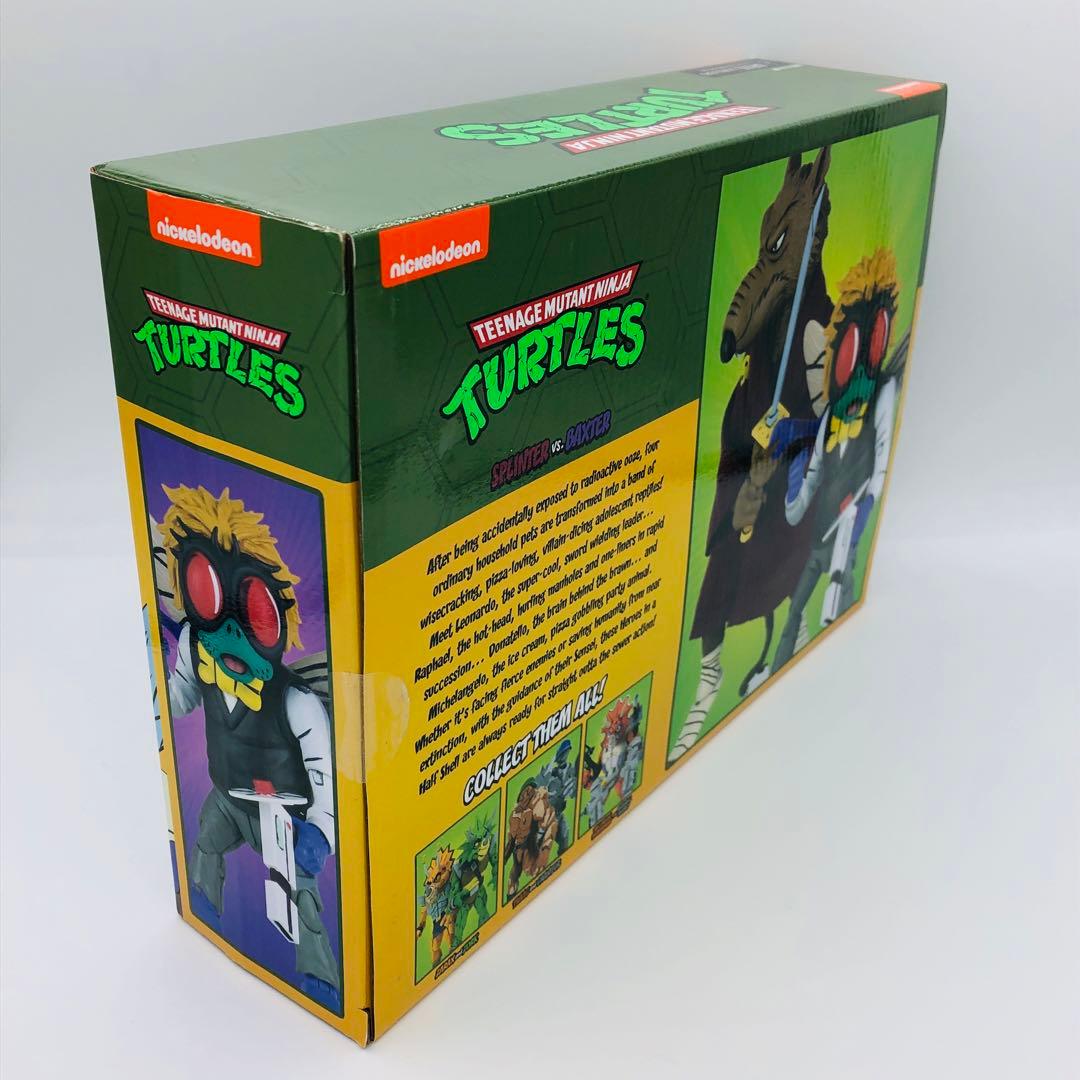 NECA ネカ TMNT タートルズ スプリンター バクスター フィギュアセット