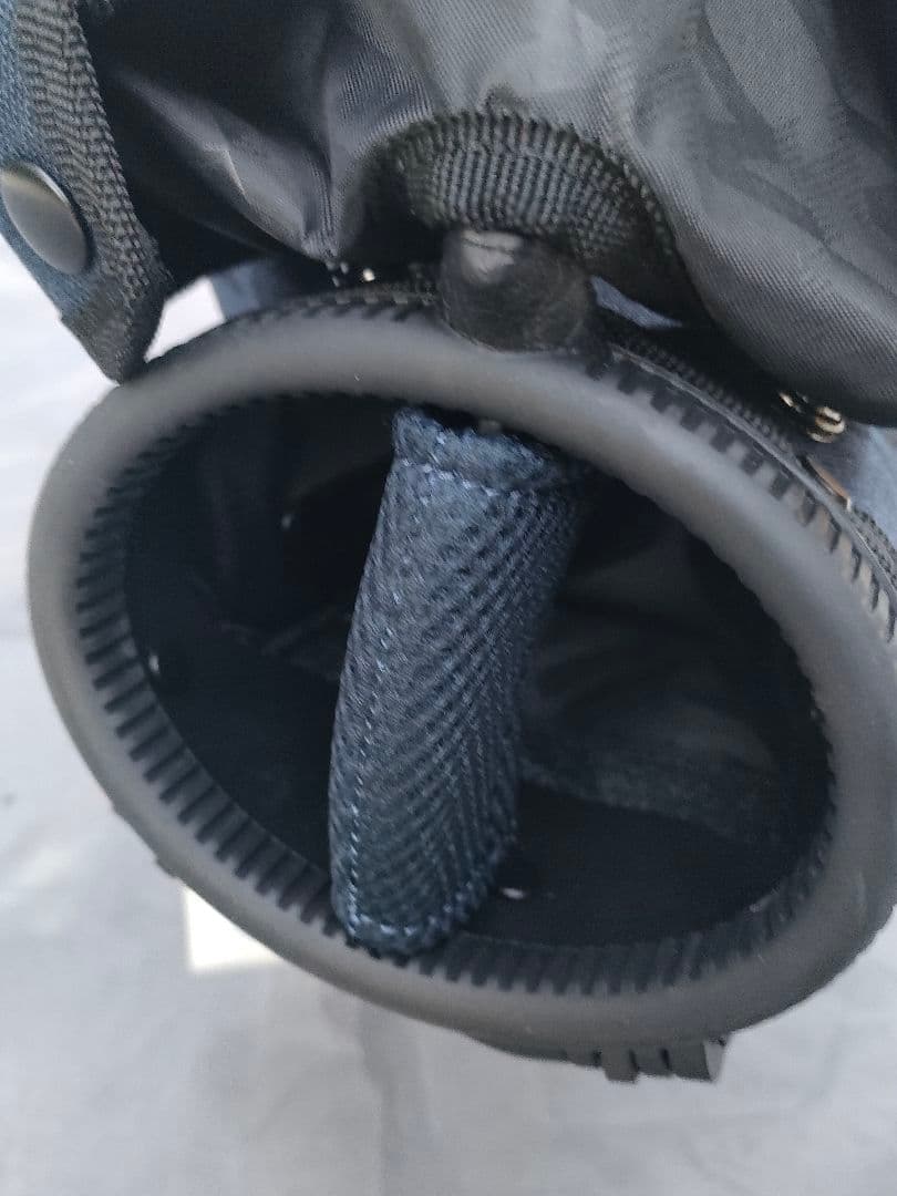 ラス1 未使用 ゼロハリバートン ネイビーカモ ゴルフバッグ ミニキャディバッグ