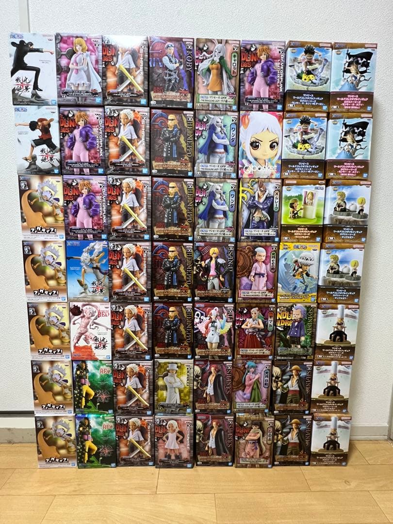 未開封 ワンピースフィギュア 56個 まとめ売り DXF ONE PIECE
