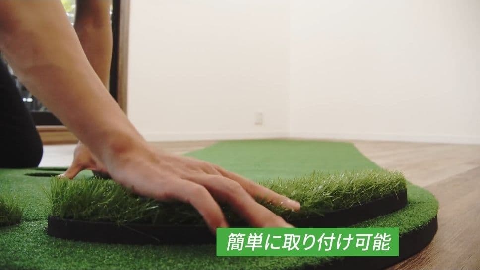 SMALY 大型 パターマット パター 練習 マット 屋内 ゴルフ