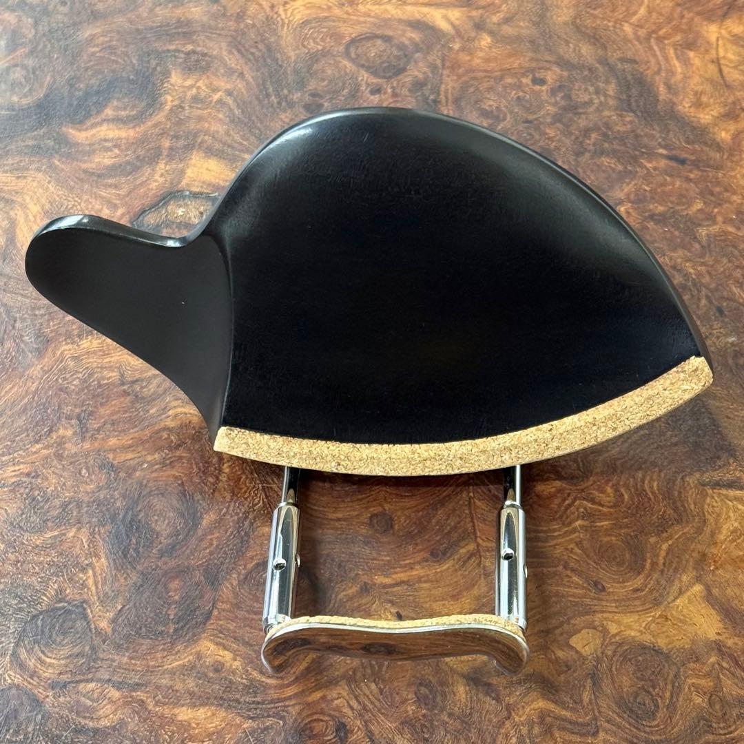 【新品】ビオラ用あご当て（エボニー／クローム金具）4種類セット！