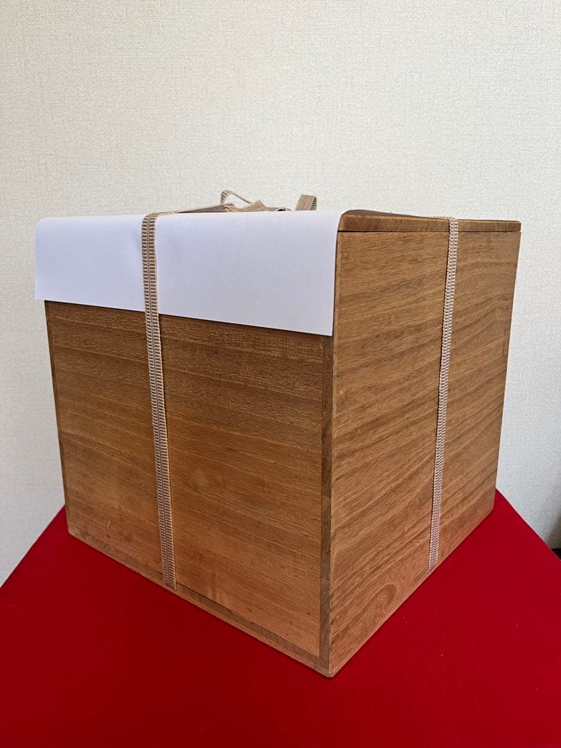 【大型】人間国宝 三代 徳田八十吉（正彦銘）碧明釉 小紋壺 管理T291