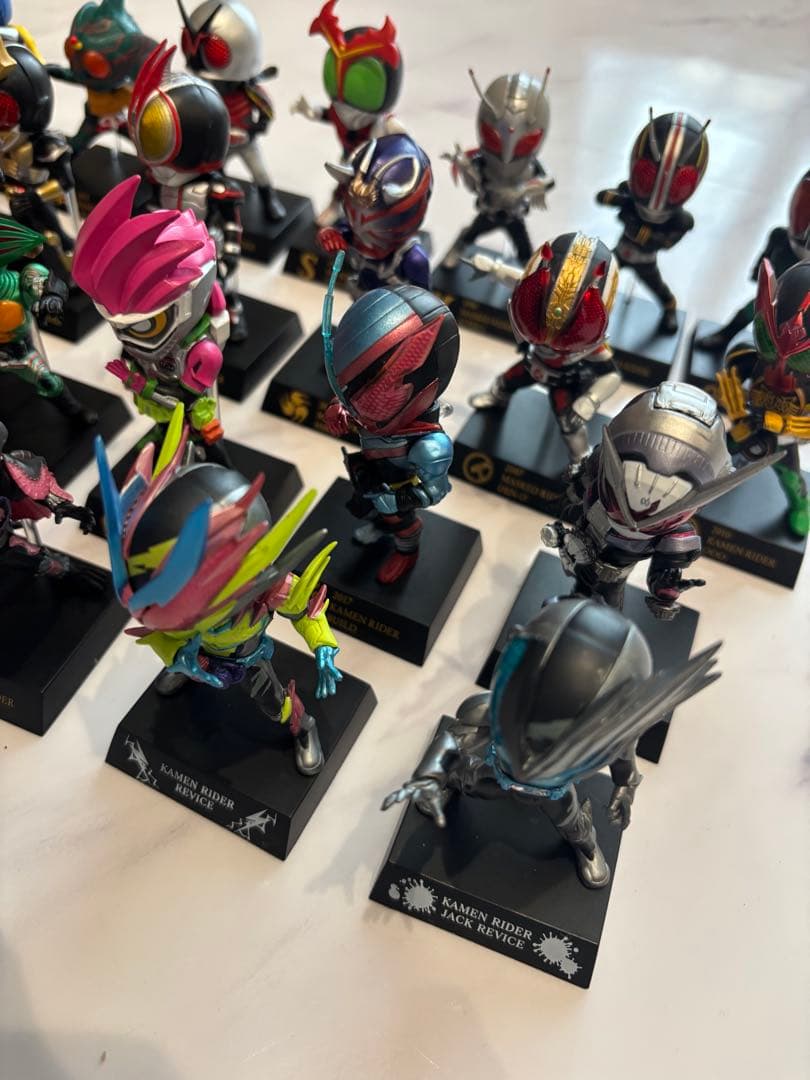 仮面ライダー　一番くじ　デフォルメクス　50周年