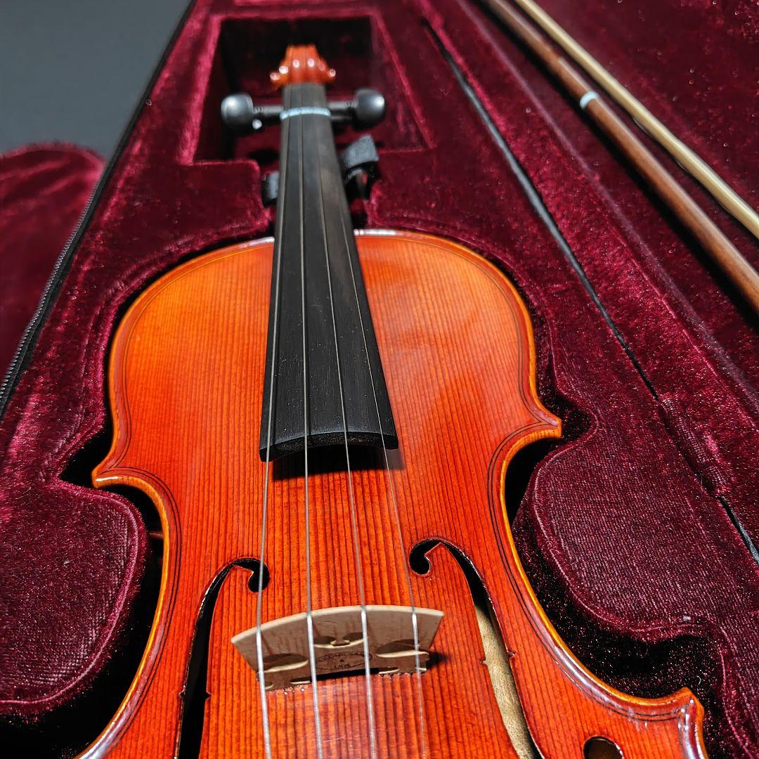 【美品】Valente バイオリン VN-30 1/2 全弦交換済 裏板虎杢