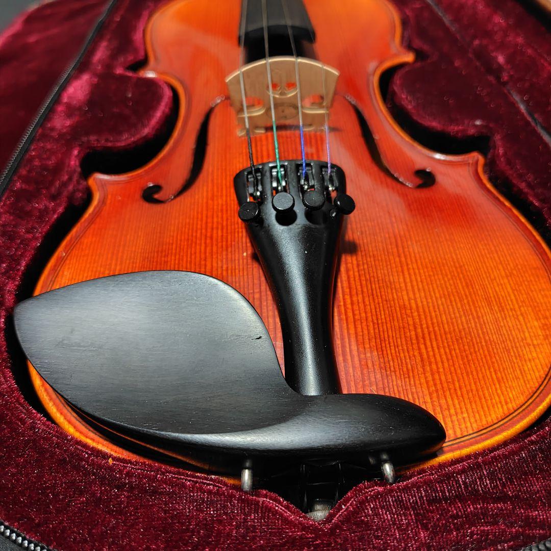 【美品】Valente バイオリン VN-30 1/2 全弦交換済 裏板虎杢