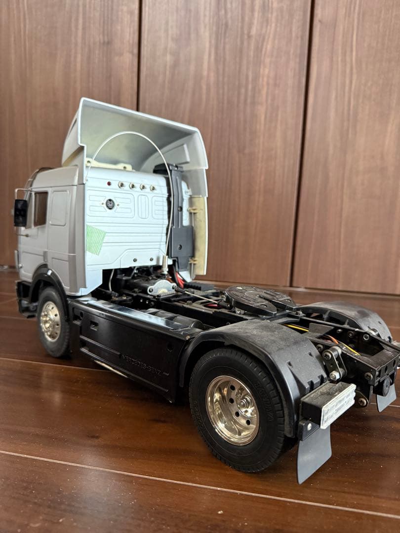 タミヤRCトラック メルセデスベンツトレーラー　ヘッド1/14 プロポ付ラジコン