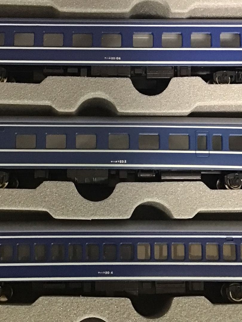 確認用 KATO 寝台特急 6両編成セット Nゲージ 鉄道模型