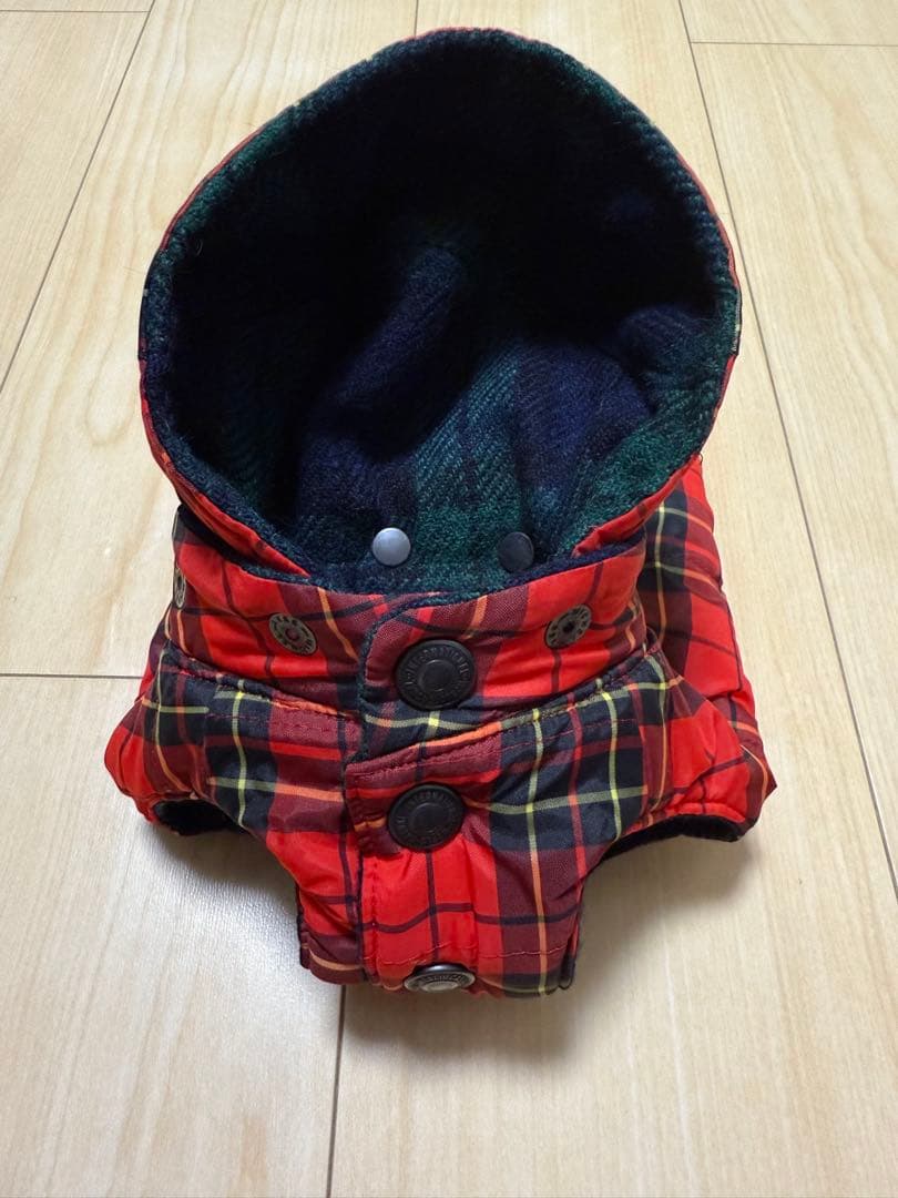 入手困難アトリエgg タータンチェックのウールキルトベスト