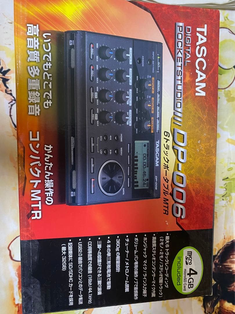 TASCAM DP-006 マルチトラックレコーダー