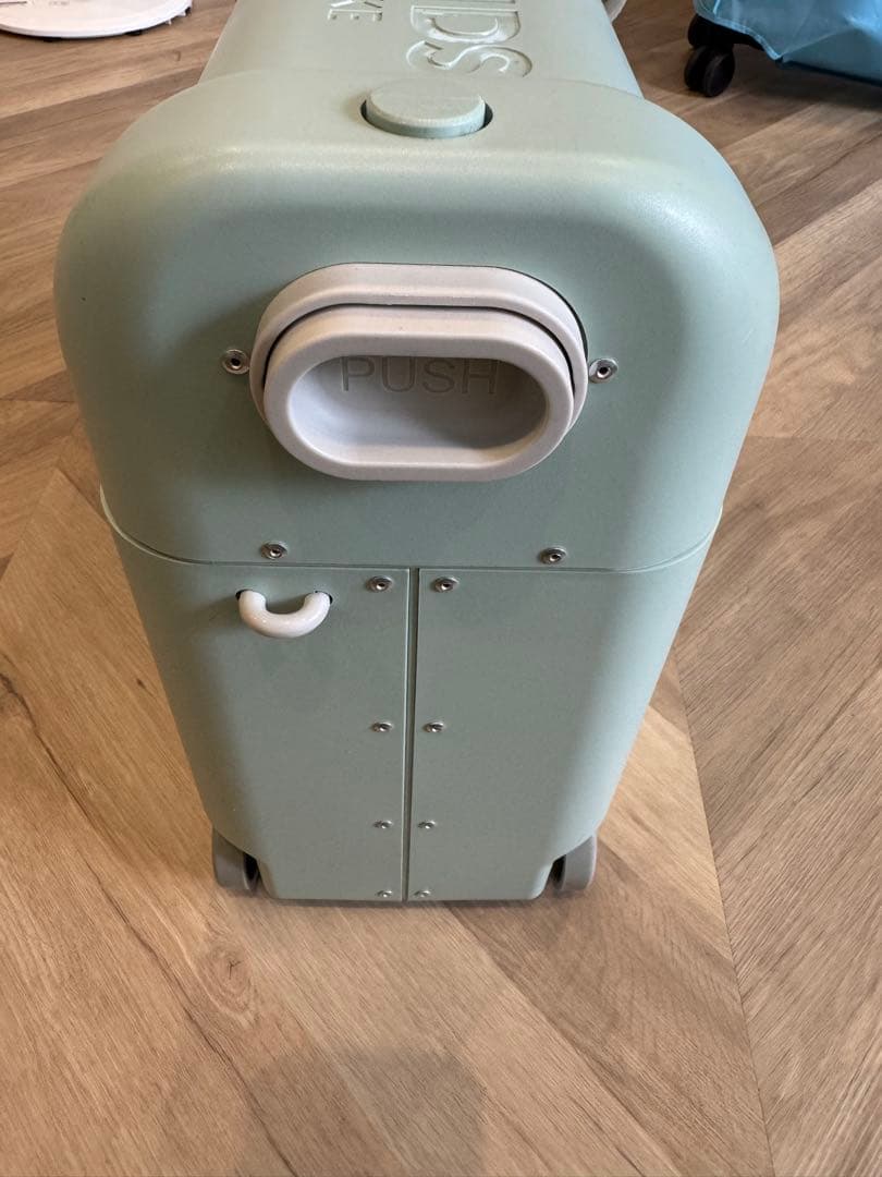 ジェットキッズ BY ストッケ ベッドボックス（グリーン） 中古