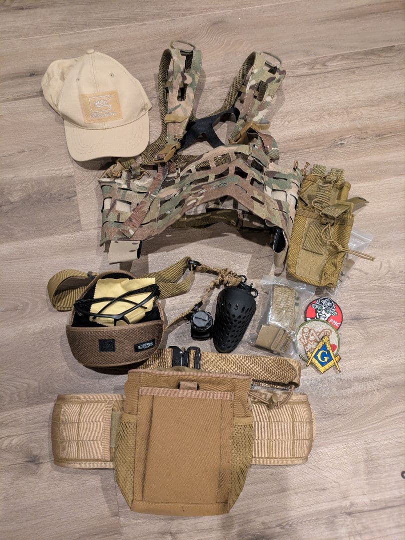 マルチカム タクティカルベスト セット