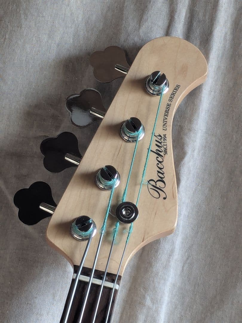 Bacchusフレットレスベース BJB-1R-FL サンバースト