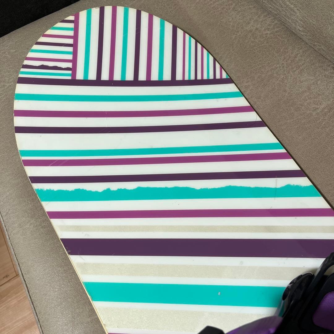 BURTON FEATHER 144cm バインディングセット 23〜25.5